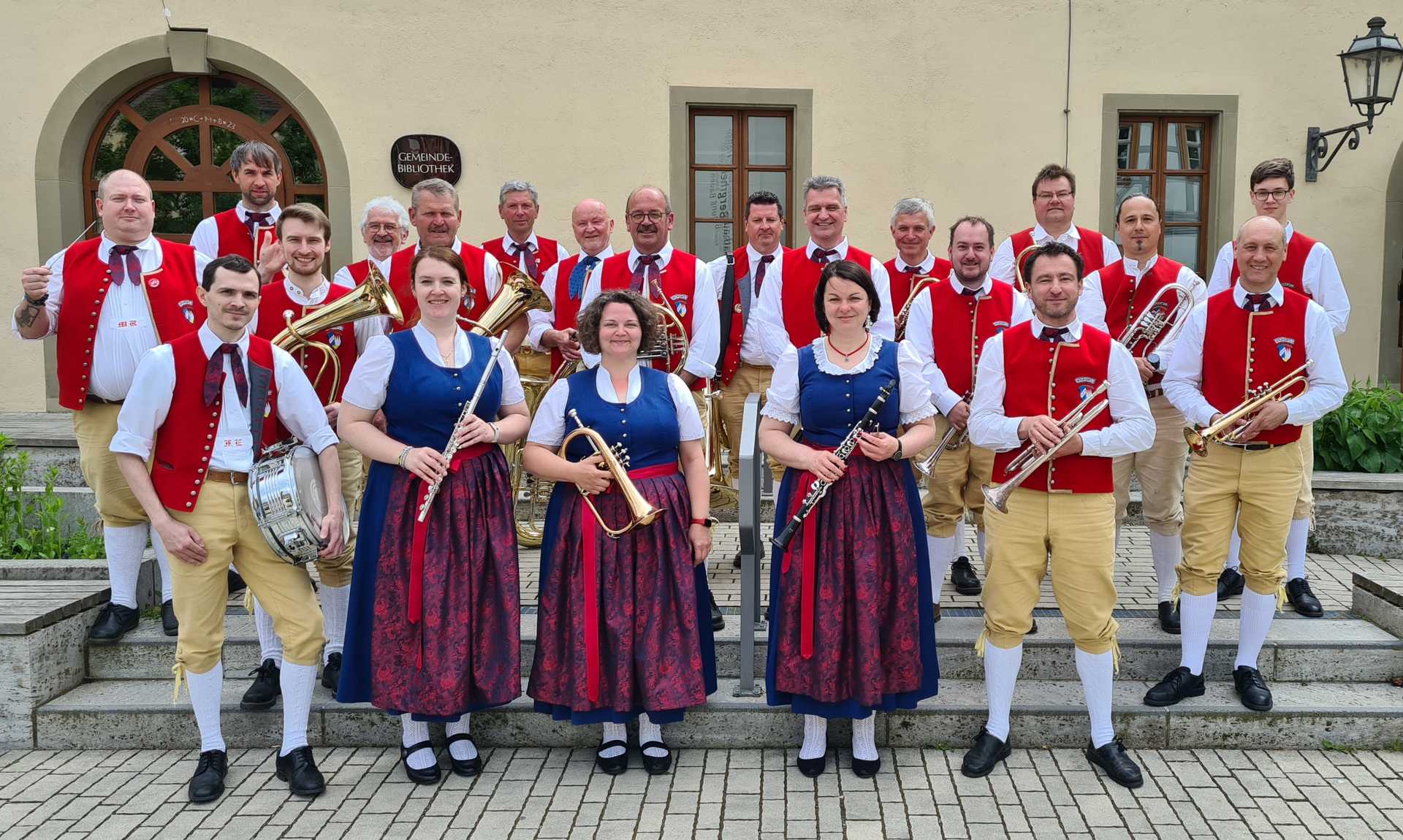 Blasmusik pur mit den „Bergrheinfelder Musikanten” cover